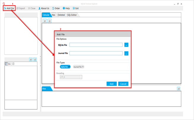 Analyze Sqlite Database