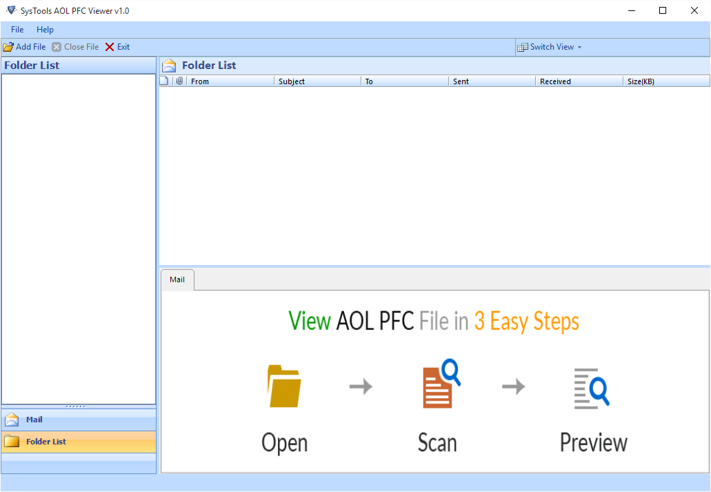 Launch PFC Viewer